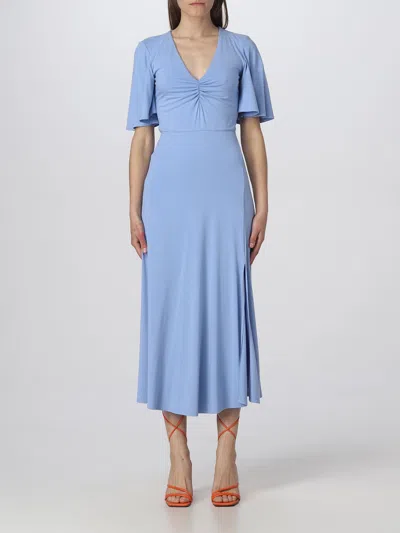 Patrizia Pepe Dress  Woman Color Gnawed Blue