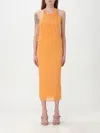 PATRIZIA PEPE 连衣裙 PATRIZIA PEPE 女士 颜色 橙色,409520004