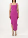 Patrizia Pepe Dress  Woman Color Violet In Violet