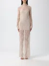 Patrizia Pepe Dress  Woman Color White In White