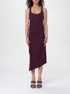 Patrizia Pepe Dress  Woman Color Wine