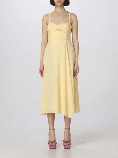 PATRIZIA PEPE DRESS PATRIZIA PEPE WOMAN COLOR YELLOW,375809003