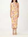 Patrizia Pepe Dress  Woman Color Yellow Cream