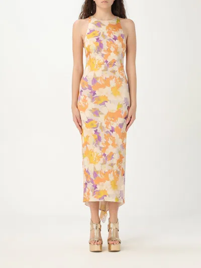 Patrizia Pepe Dress  Woman Color Yellow Cream In Yellow Cream