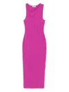 Patrizia Pepe Sleeveless Maxi Dress In Pink