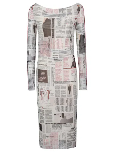 Patrizia Pepe Dress In White