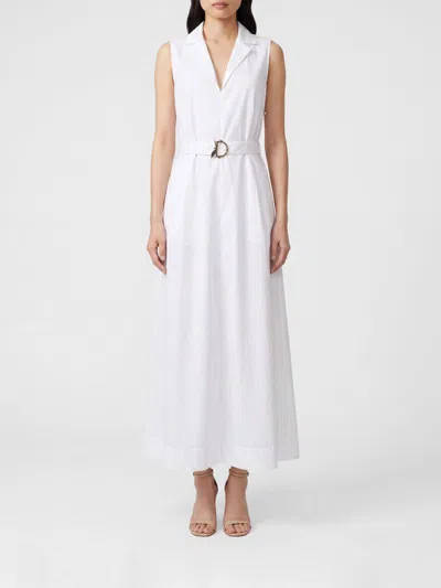 Patrizia Pepe Dress Woman Color White In Black