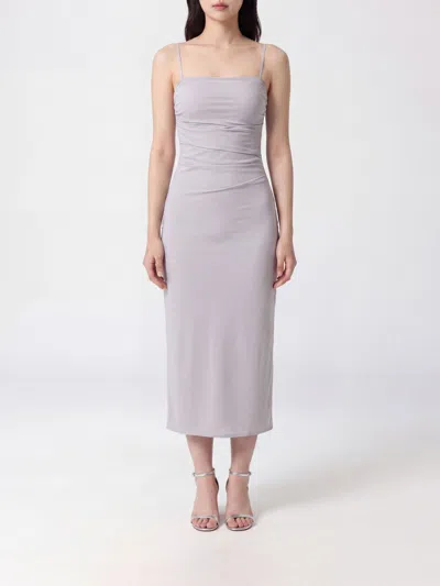 Patrizia Pepe Dress Woman In Gray