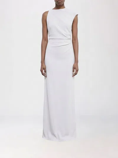 Patrizia Pepe Dress Woman Color Grey In Gray