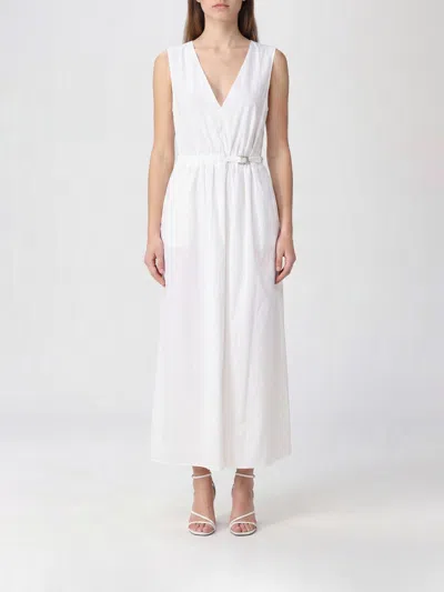 Patrizia Pepe Dress Woman Color White In Multi