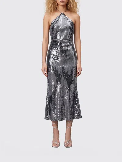 Patrizia Pepe Dress  Woman Color Grey In Gray