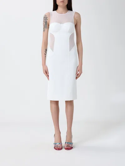 Patrizia Pepe White Bustier Dress