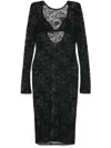 Patrizia Pepe Lace Midi Dress
