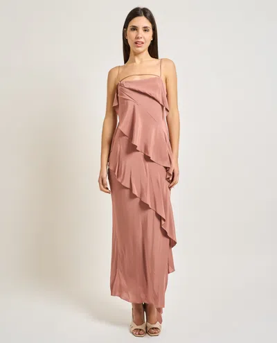 Patrizia Pepe Pink Long Dress