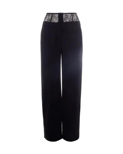 Patrizia Pepe Elegant Trousers For Women - Ss26 Collection In Black