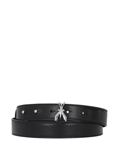 PATRIZIA PEPE EMBELLISHED LEATHER BELT