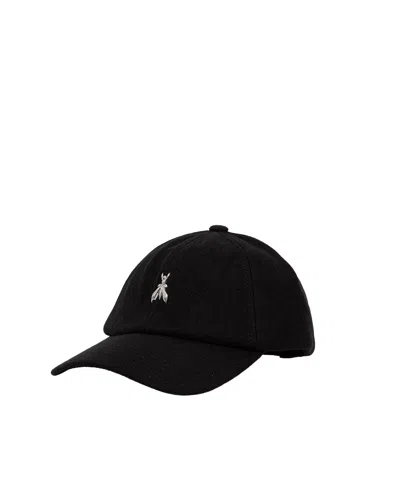 Patrizia Pepe Embroidered Logo Baseball Cap In Black