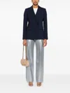 Patrizia Pepe Essential Blazer In Blue