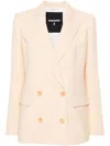 Patrizia Pepe Essential Blazer In Neutrals