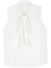 Patrizia Pepe Essential Blouse In White