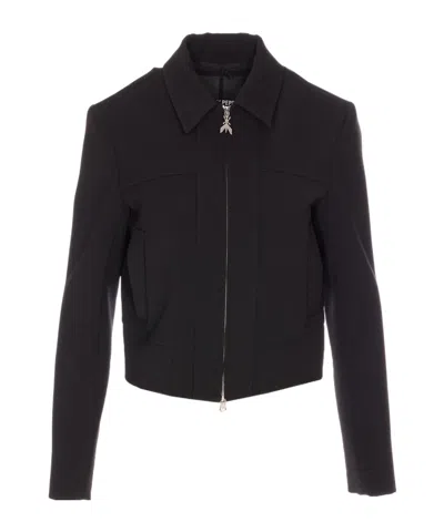 Patrizia Pepe Essential Jacket In Black