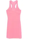 Patrizia Pepe Technical Jersey Tank Top In Pink