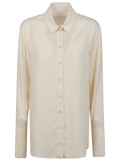 Patrizia Pepe Essential Shirt In White