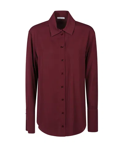 PATRIZIA PEPE PATRIZIA PEPE BUTTON-UP LONG SLEEVE TOP