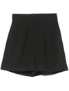 Patrizia Pepe Essential Shorts In Black