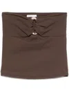 Patrizia Pepe Essential Top In Brown