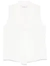 Patrizia Pepe Essential Top In White
