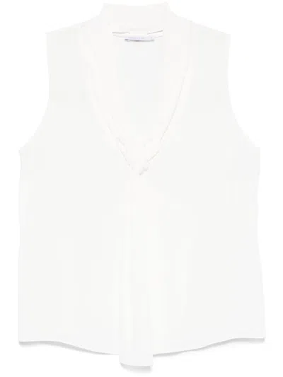 Patrizia Pepe Essential Top In White