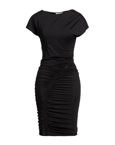 Patrizia Pepe Essential Woman Midi Dress Black Size 1 Polyester, Elastane