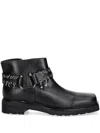 Patrizia Pepe Eyelet Boots In Black