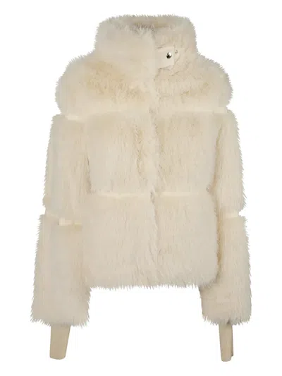 PATRIZIA PEPE FAUX-FUR JACKET