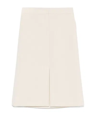 PATRIZIA PEPE FLARED MIDI SKIRT