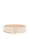 Patrizia Pepe Fly Bambi Belt In Neutrals