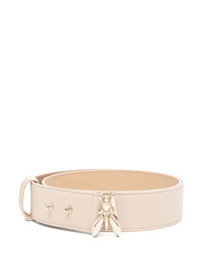 Patrizia Pepe Fly Bambi Belt In Neutrals