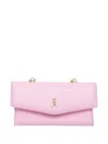 Patrizia Pepe Fly Bamby Chain-strap Shoulder Bag In Pink