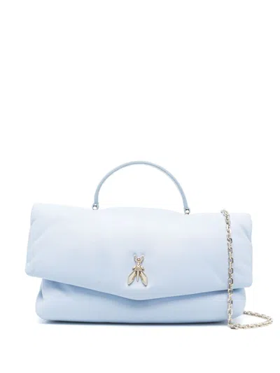 Patrizia Pepe Fly Bamby Shoulder Bag In Blue