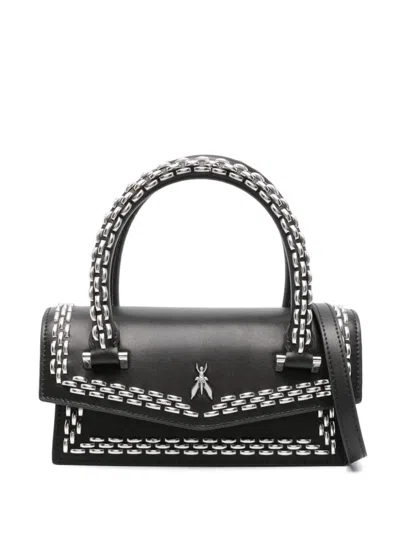 Patrizia Pepe Fly Bamby Tote Bag In Black