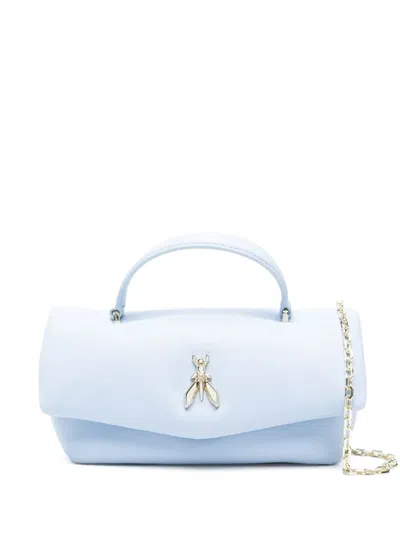 Patrizia Pepe Fly Bamby Tote Bag In Blue