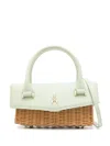 Patrizia Pepe Fly Bamby Tote Bag In Green
