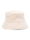 Patrizia Pepe Fly Bucket Hat In Neutrals