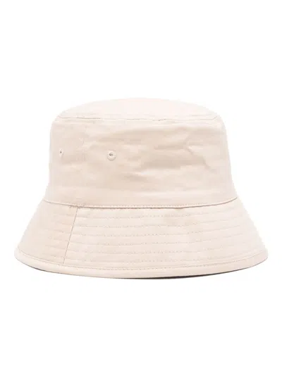Patrizia Pepe Fly Bucket Hat In Neutrals