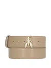 Patrizia Pepe Fly-buckle Belt In Neutral