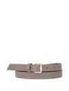 Patrizia Pepe Fly-charm Belt In Brown