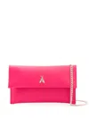 Patrizia Pepe Fly Clutch Bag In Pink