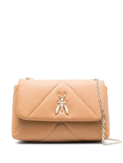 Patrizia Pepe Fly Cross Body Bag In Brown
