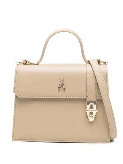 Patrizia Pepe Fly Mini Bag In Neutral